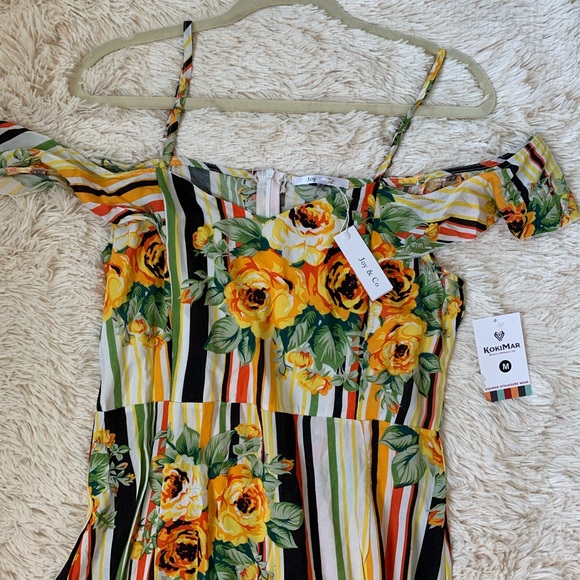 Long Floral Dress - Med - Picture 2 of 4